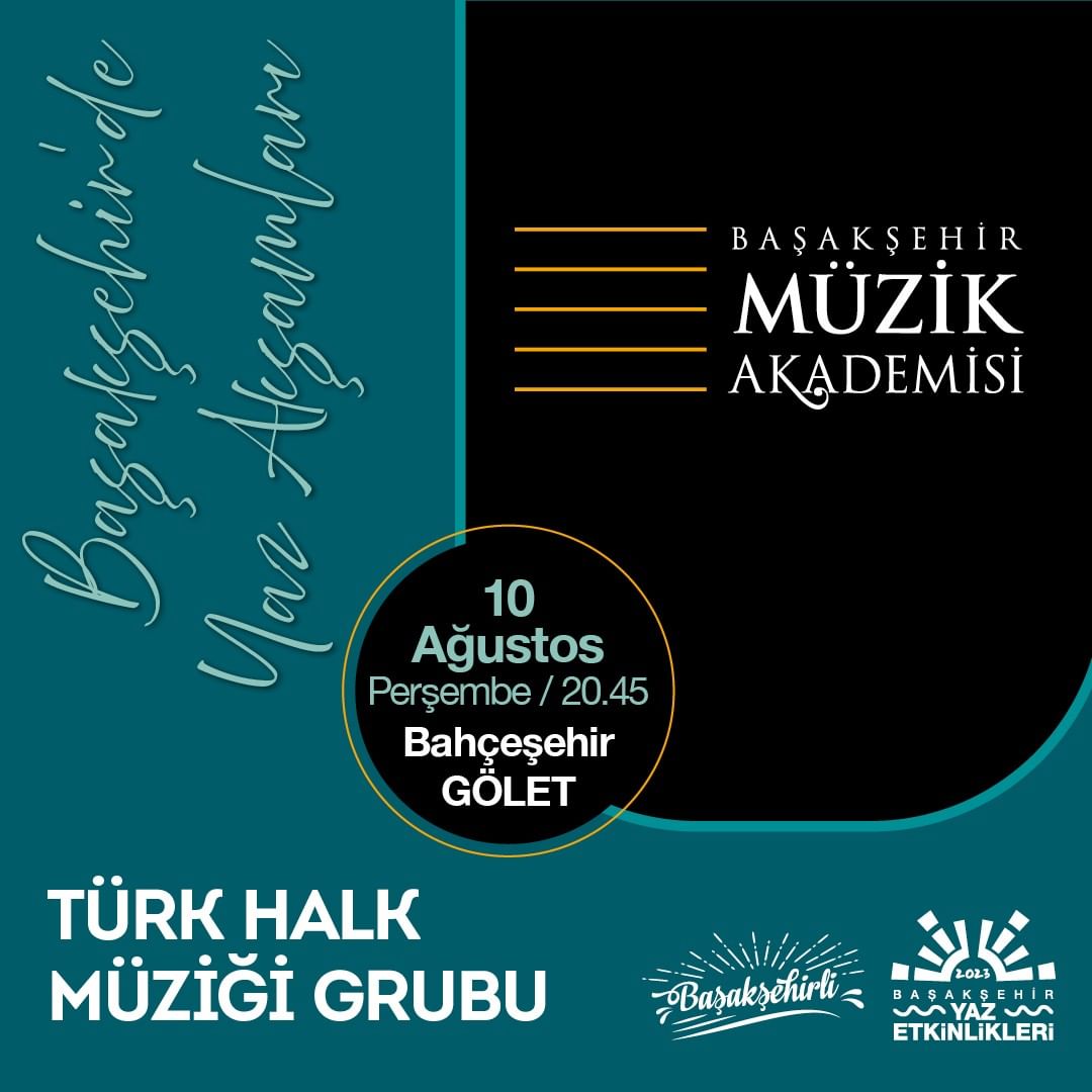 Başakşehir Belediyesi - Türk Halk Müziği Grubu